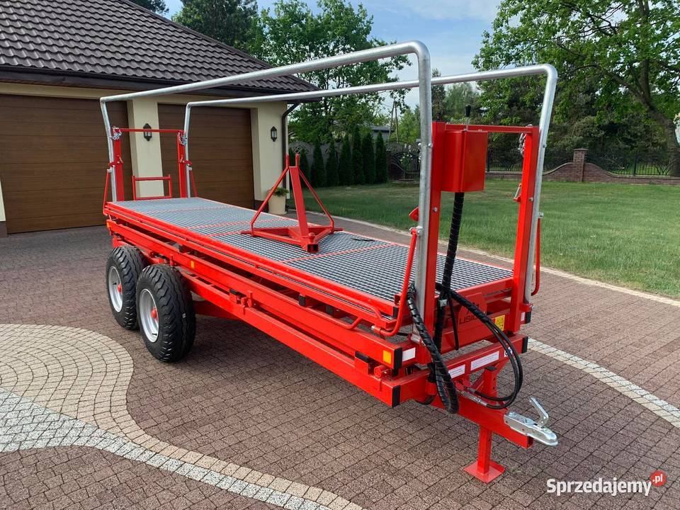 Platforma Sadownicza LISICKI dwuosiowa T0311 mazowieckie Grójec