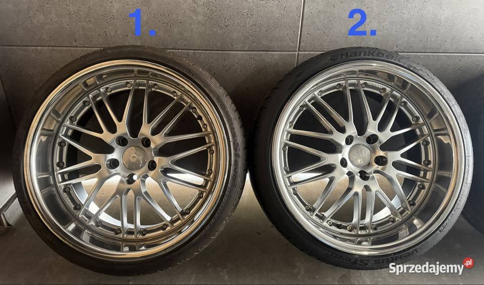19 Mercedes Audi VW koła komplet felgi z rantem Lubasz
