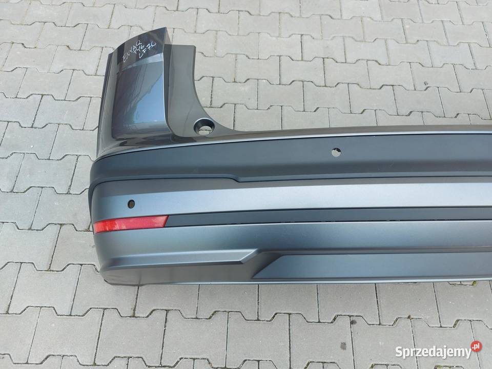 Skoda Enyaq 5LA iV60 ZDERZAK TYŁ KOMPLETNY SZARY