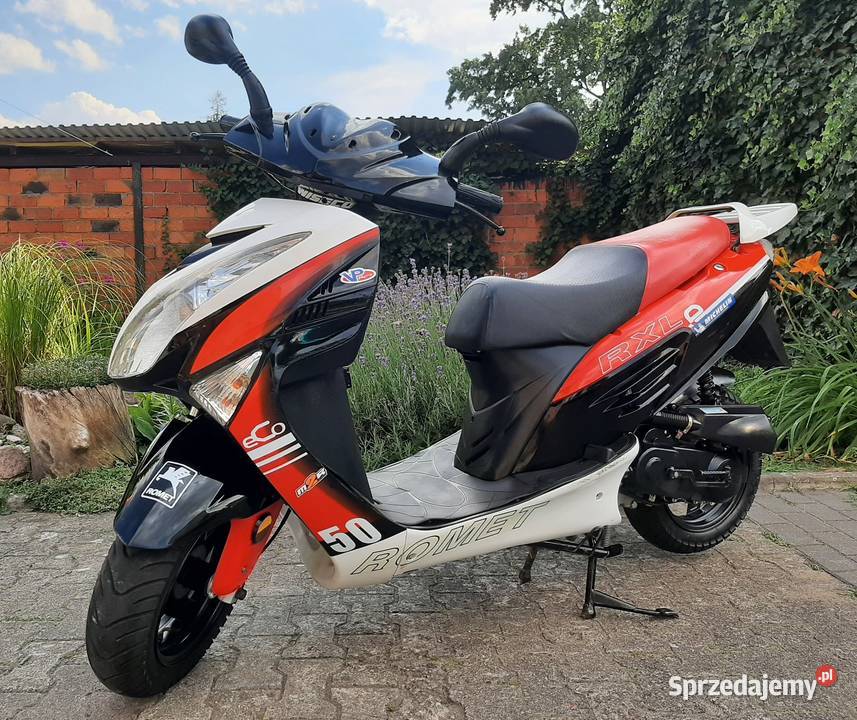 Duży zadbany skuter Romet RXL 50 4t 2014r 1właściciel 2323km