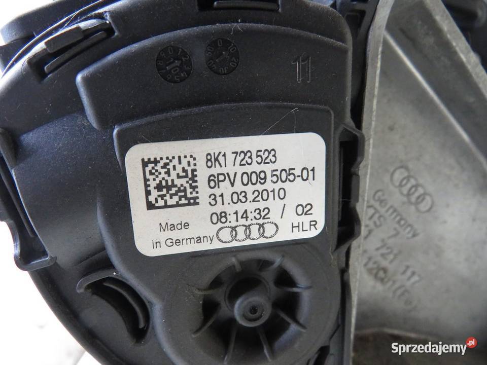 PEDAŁ HAMULCA GAZU POTENCJOMETR STELAŻ AUDI Q5 Pedały