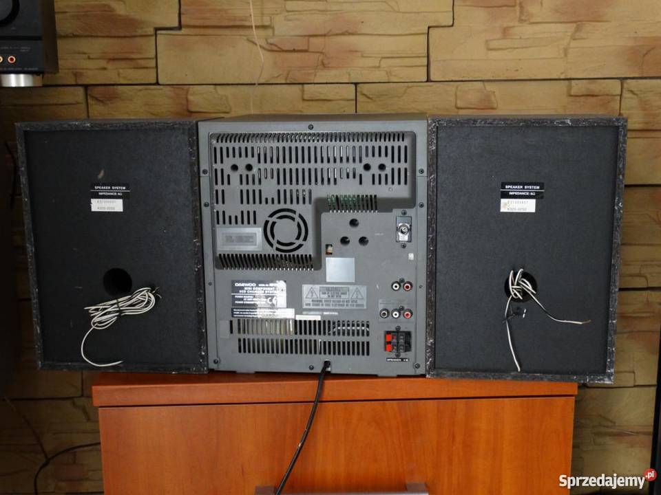 Wieża audio z kolumnami mocna i ładnaWYSYŁKA podkarpackie Jasło