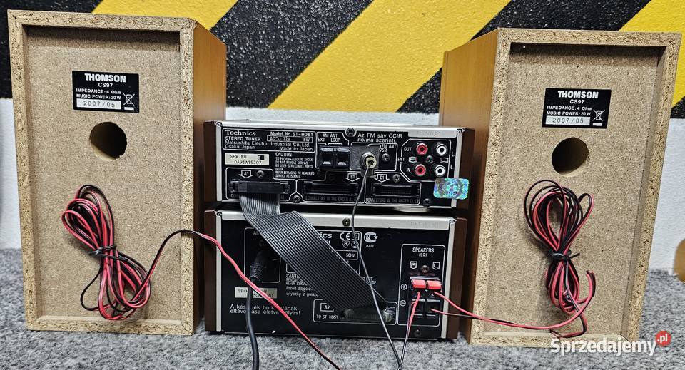 Wieża Technics HD51 kolumny pilot Kraków