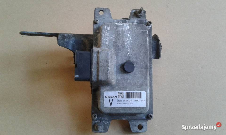 Komputer skrzyni QASHQAI 31036 JD12B ETC51186N Międzychód sprzedam