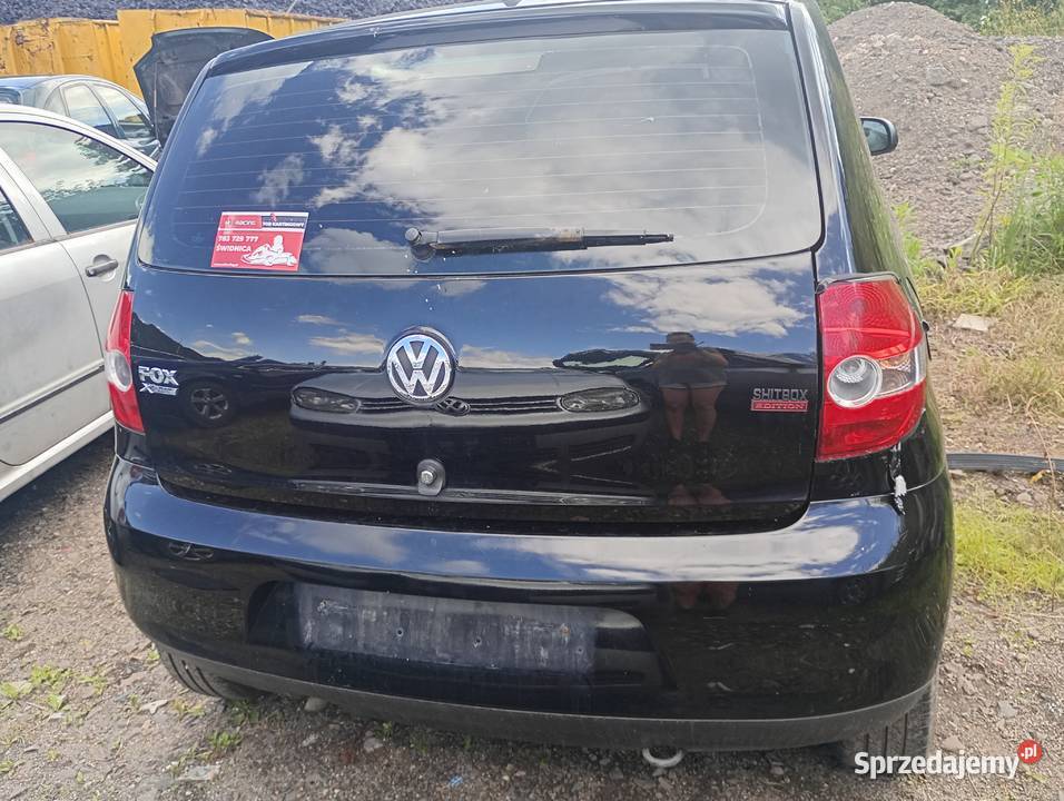Vw Fox 12 6V klapa tylna części transport FV Wałbrzych