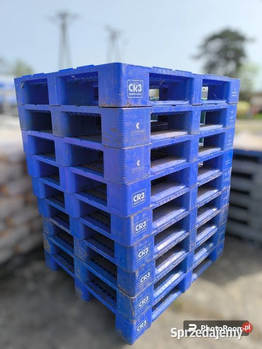 Paleta plastikowa CR3 niebieska Głogówko