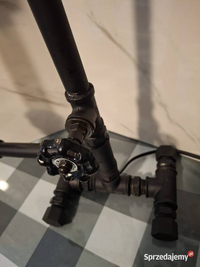 Lampa loft czarny mat Łódź sprzedam