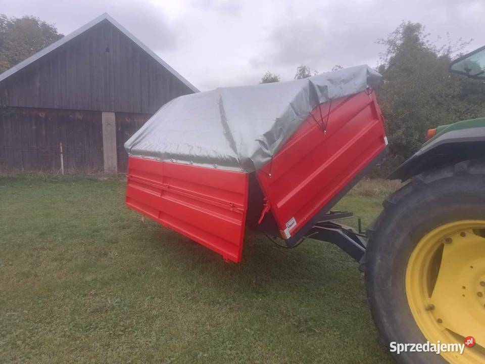 Przyczepa wywrotka jednoosiowa 45t wywrot Cimoszka