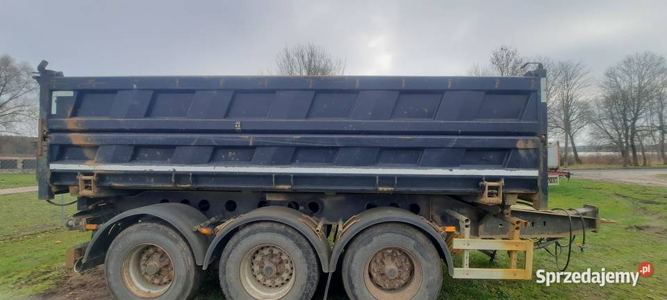 Przyczepa tridem Skibicki 176t 3 x wywrot wielkopolskie