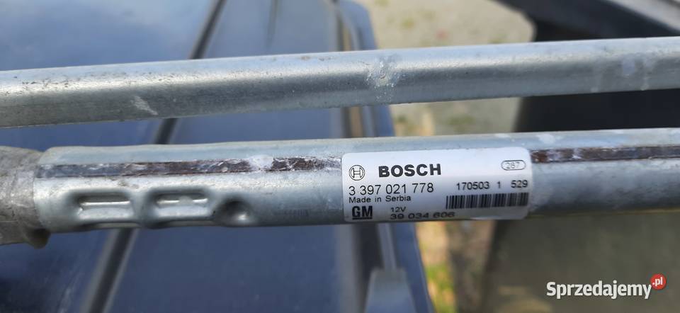 Opel Astra K 39034606 3397021778 MECHANIZM osobowe Siechnice sprzedam
