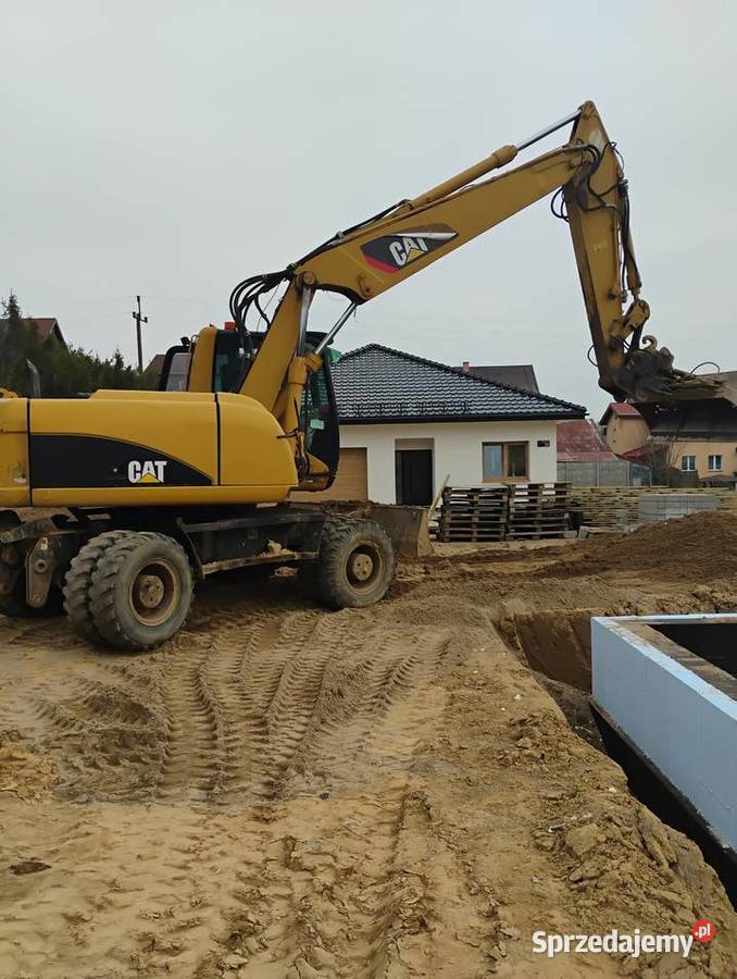 SPRZEDAM KOPARKE KOŁOWA CAT M 316C Damnica