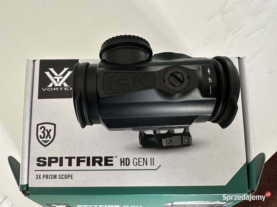 Celownik Vortex Spitfire GenII HD x3 Nowy Sporty strzeleckie i myślistwo dolnośląskie Chocianów