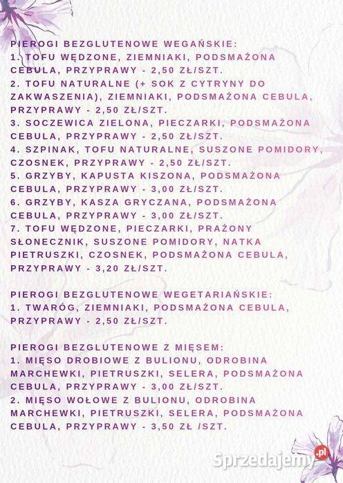 Pierogi bezglutenowe Wrocław