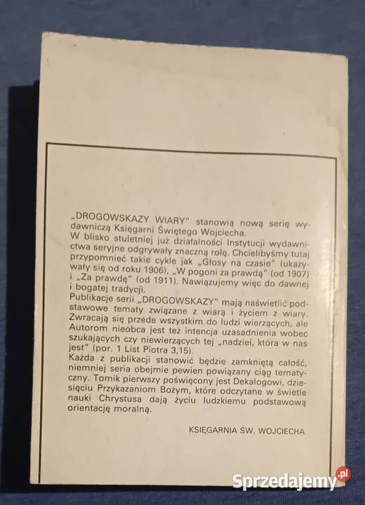 O Jacek Salij Dekalog Księgarnai Św Wojciecha