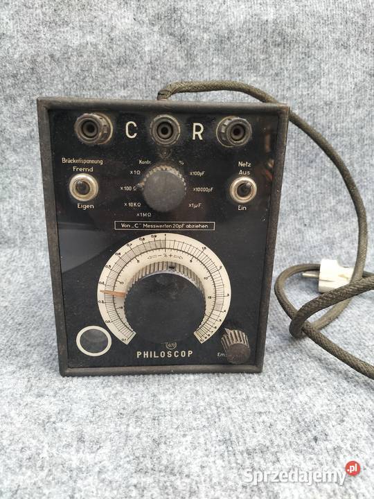 Stary zabytkowy mostek Philips Philoscop MB2023