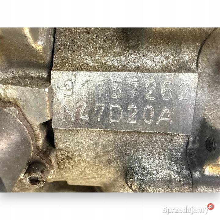 SILNIK N47D20A BMW E81 E87 E90 E91 E60 E61 X1 Chełm sprzedam