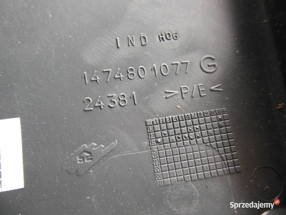 1474801077 1474812698 Listwa progowa przednia dostawcze Progi Kozy