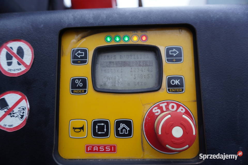 Renault C280 DTI 8 HDS Fassi 56 t 560 mth zasięg kupiony w salonie Kraków