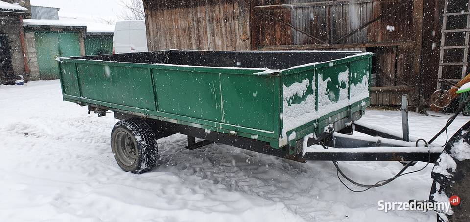 Przyczepa jednoosiowa wywrotka Przyczepy rolnicze Radom