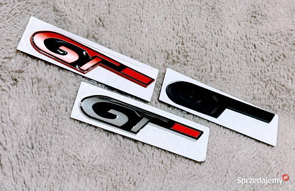 Emblematy GT GT LINE Peugeot Citroen i inne