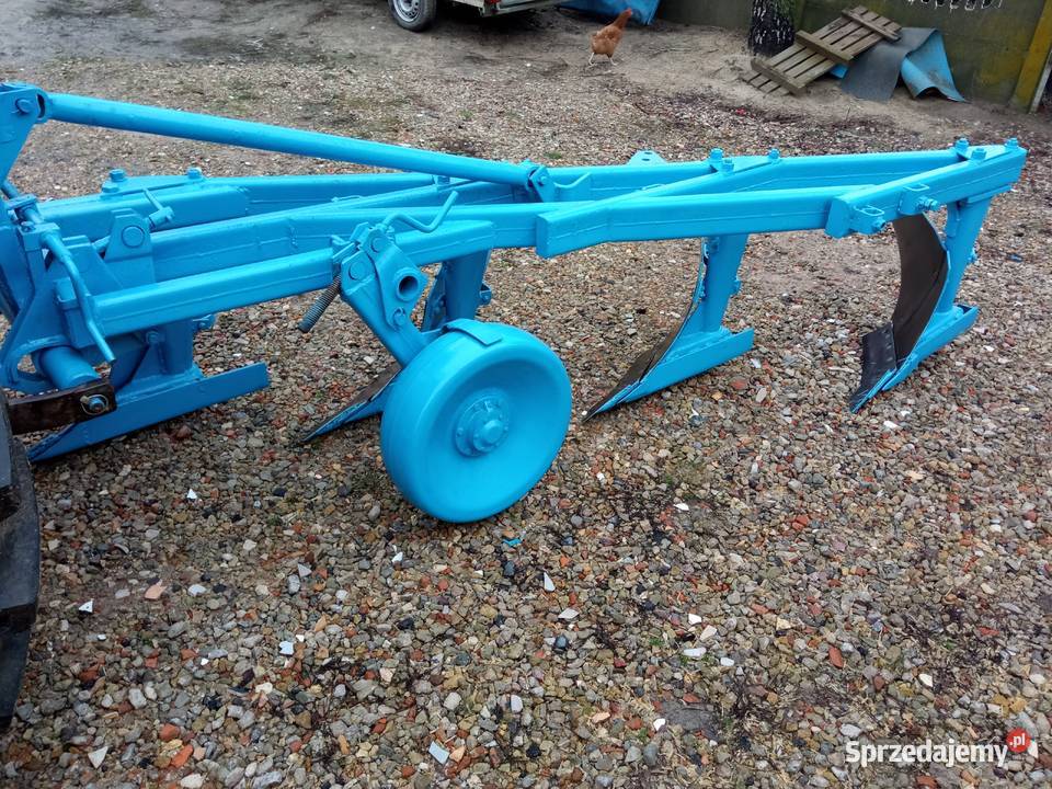 Pług 4 skibowy nieuszkodzony Kijany