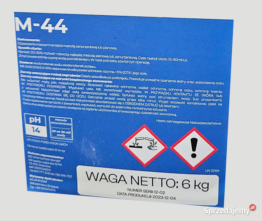 Płyn do czeszczenia pił M44 Mushroom4 6L Siedlce
