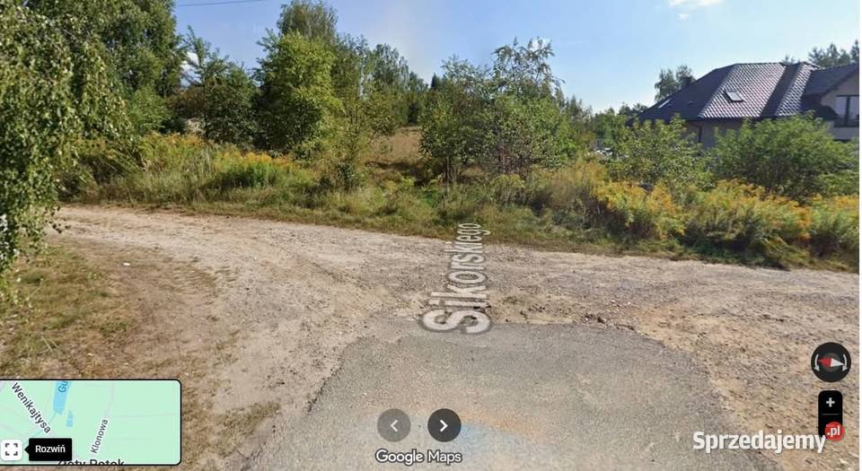 działka w Złotym Potoku