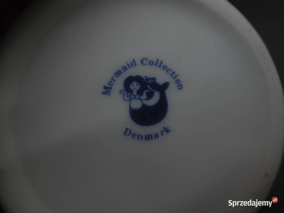 Ceramiczny świecznik w stylu Delft Blue Denmark wielkopolskie