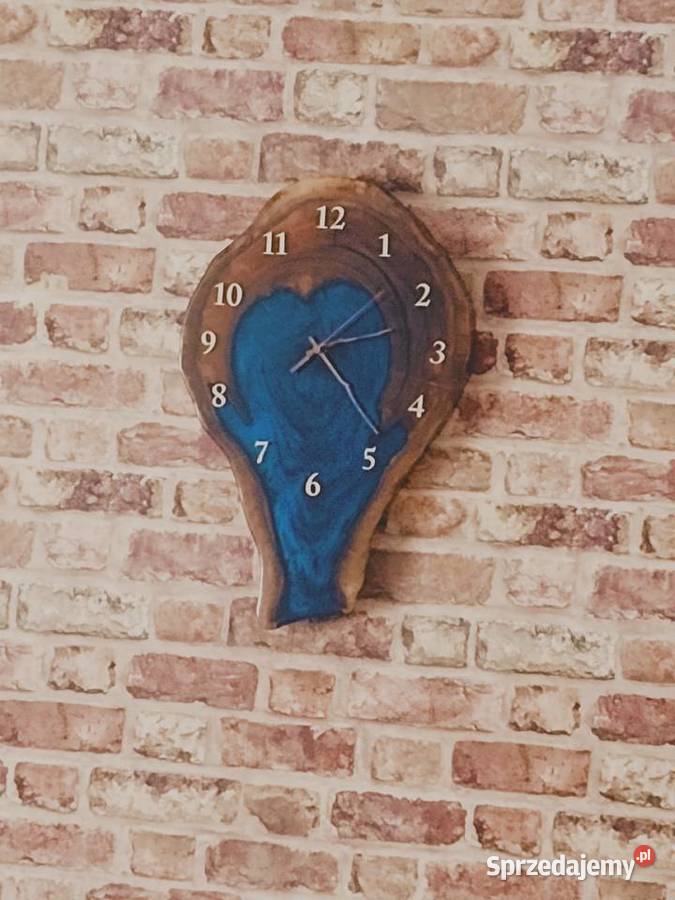 Zegar Handmade ścienny Zamość