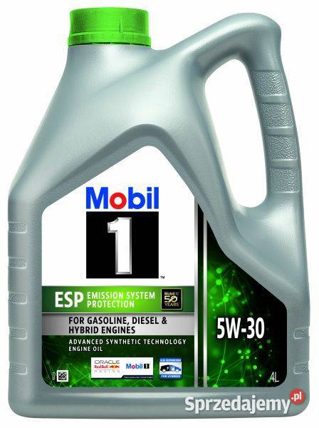 Olej Mobil 1 ESP 5W30 4 litry Sosnowiec sprzedam
