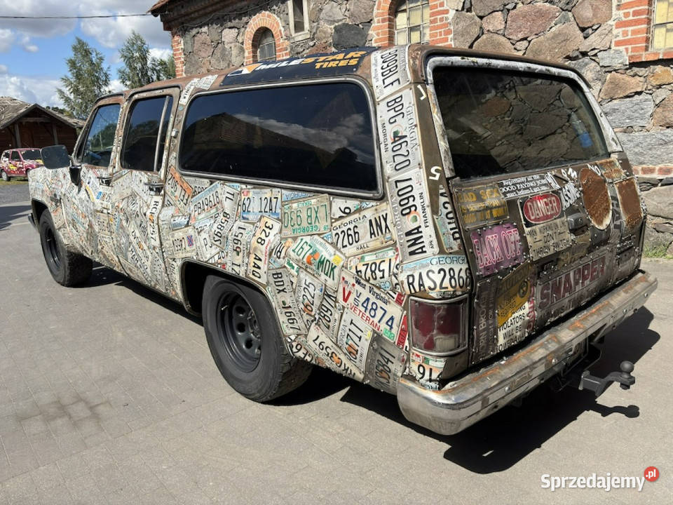 Chevrolet Blazer 1982 SUBURBAN klasyczny SUV tag lubuskie Sulechów sprzedam