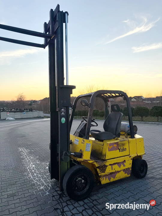 wózek widłowy YALE GLP20 LPG 320m udźwig 2000 gaz Działoszyn