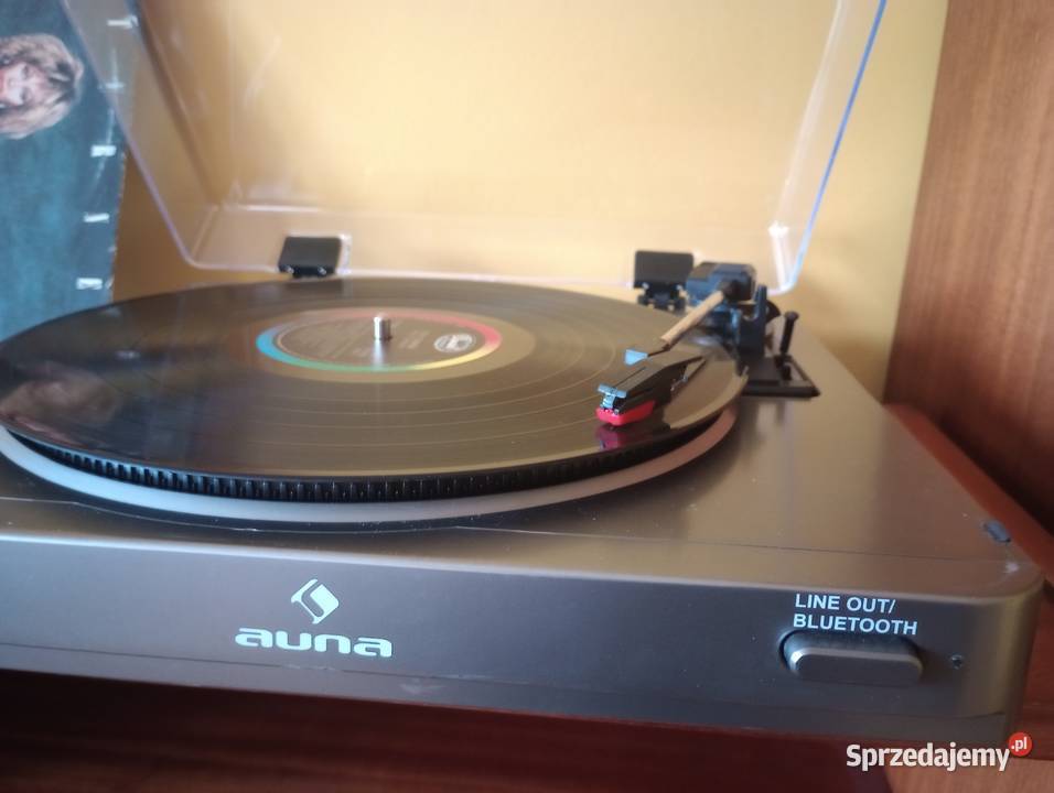 Gramofon AUNA Bluetooth prosty niezawodny Elektronika śląskie Piasek