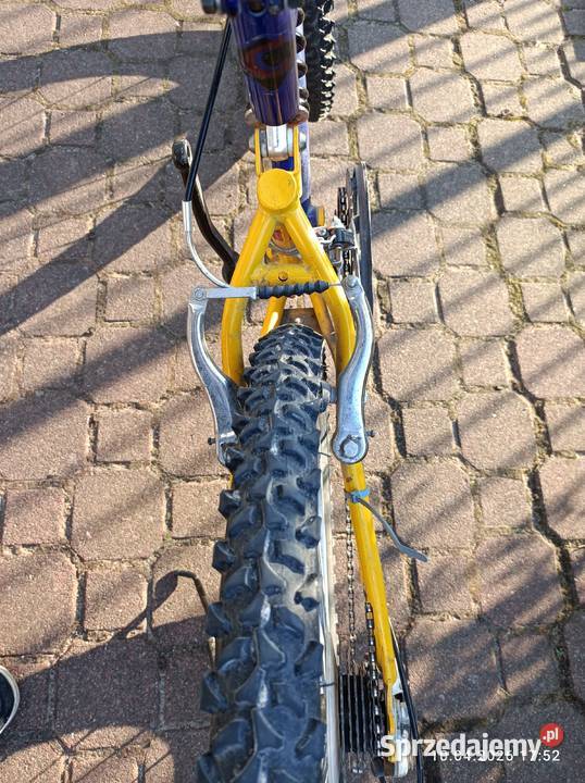 Rower młodzieżowy z amortyzatorami przód tył sprzedam