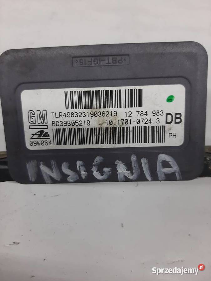 Opel Insignia A czujnik moduł ESP 12784983 Ksawerów