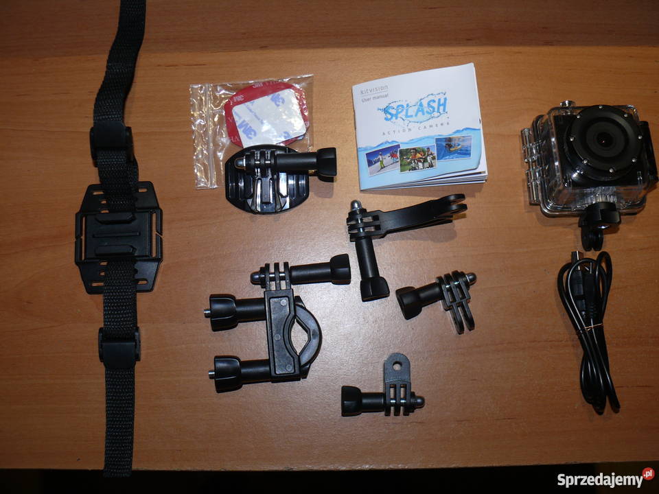 Kitvision Splash Kamera Sportowa NOWA 1080p Kamery Łódź sprzedam