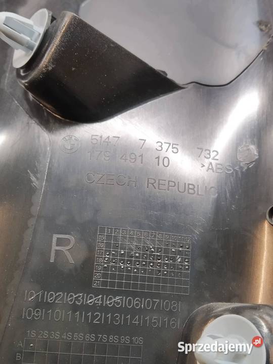 OSŁONA PROGU LEWA PRAWA KPL Bmw Seria 5 VII świętokrzyskie sprzedam
