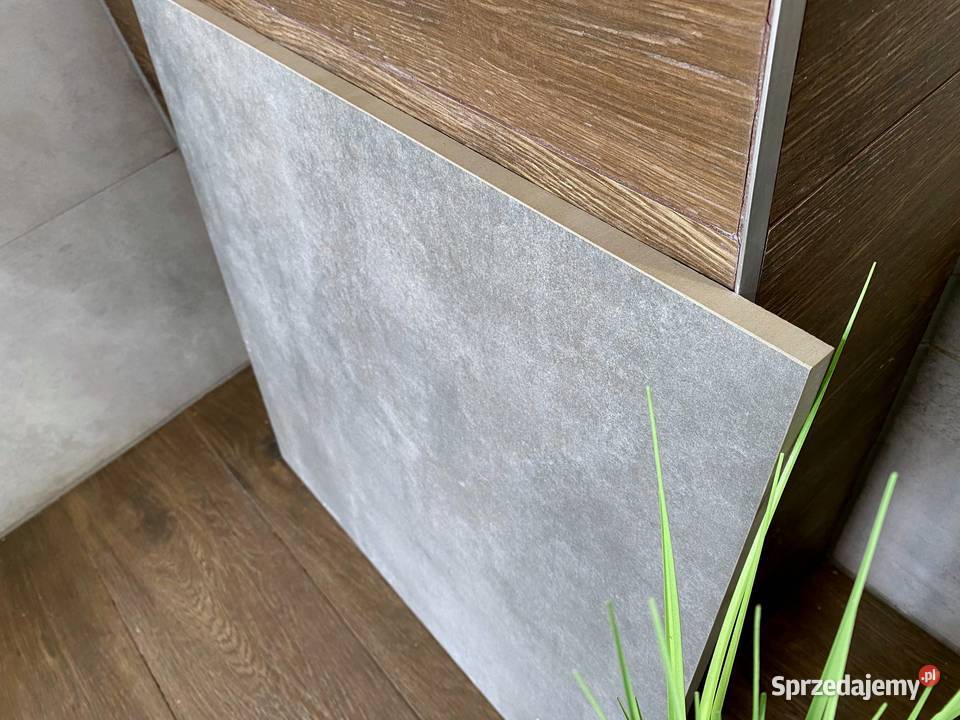GRUBE 2 PŁYTY TARASOWE 60X60 GRAFIT gatunek 1 Łask