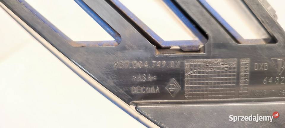 PORSCHE CAYMAN S 987 KRATKA WLOTU POWIETRZA LEWA dolnośląskie sprzedam