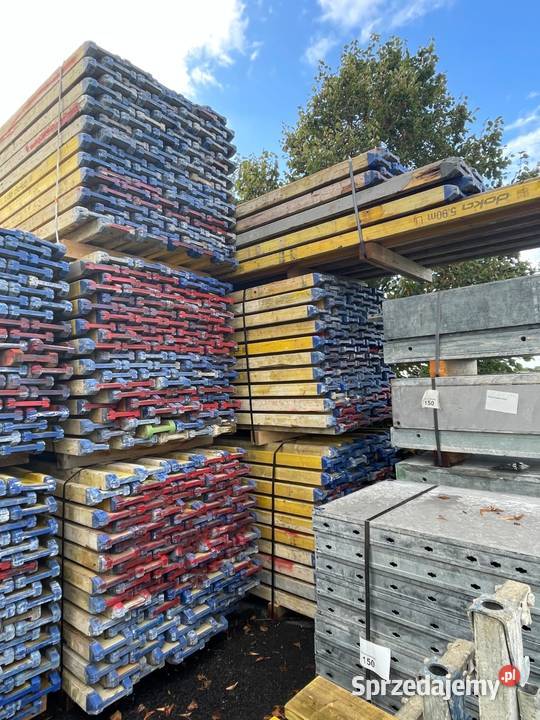 Dźwigary H20 DOKA TOP Blaty SKLEJKA Stemple Materiały budowlane Jasło