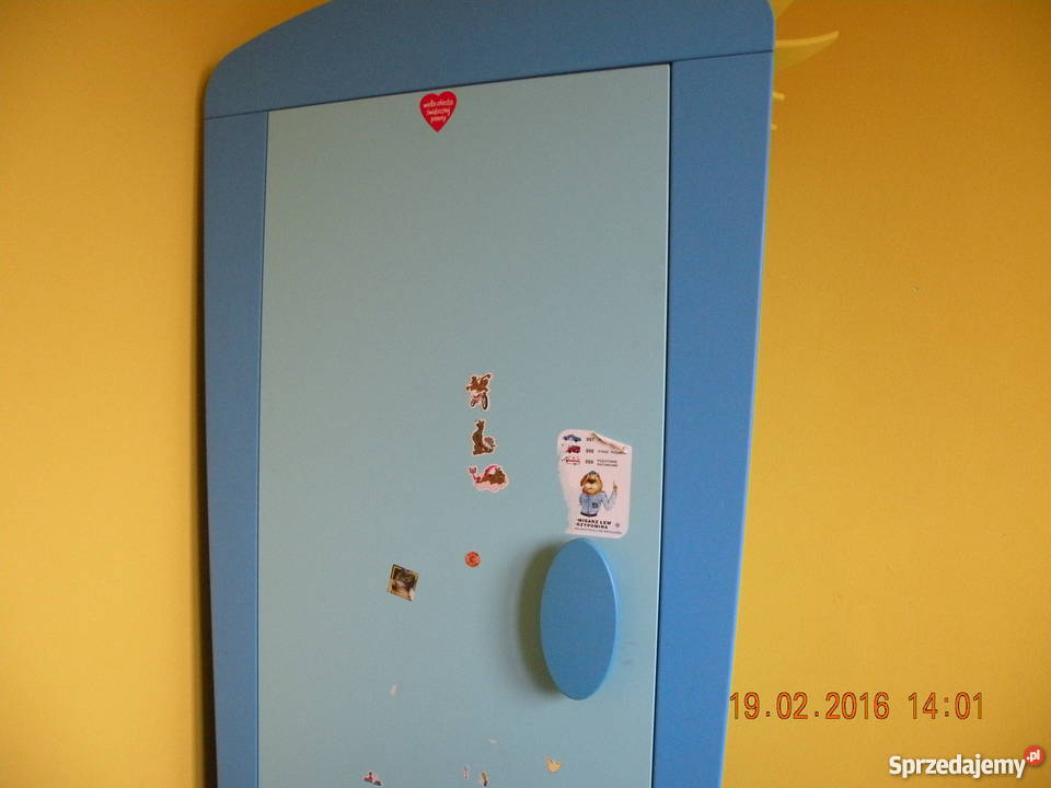 szafa IKEA Mammut niebieska Busunge niebieska dolnośląskie Radwanice