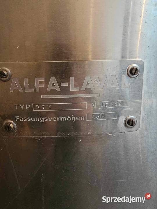 Sprzedam schładzalnik do mleko Alfa Laval 430 Dzierzbia
