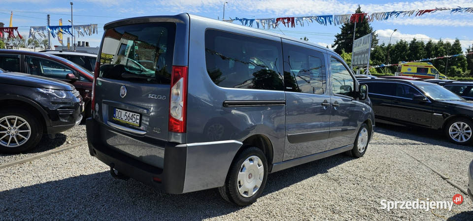 Fiat Scudo Salon LONG20HDI 140 Nawiewy przyciemniane szyby Świdnica