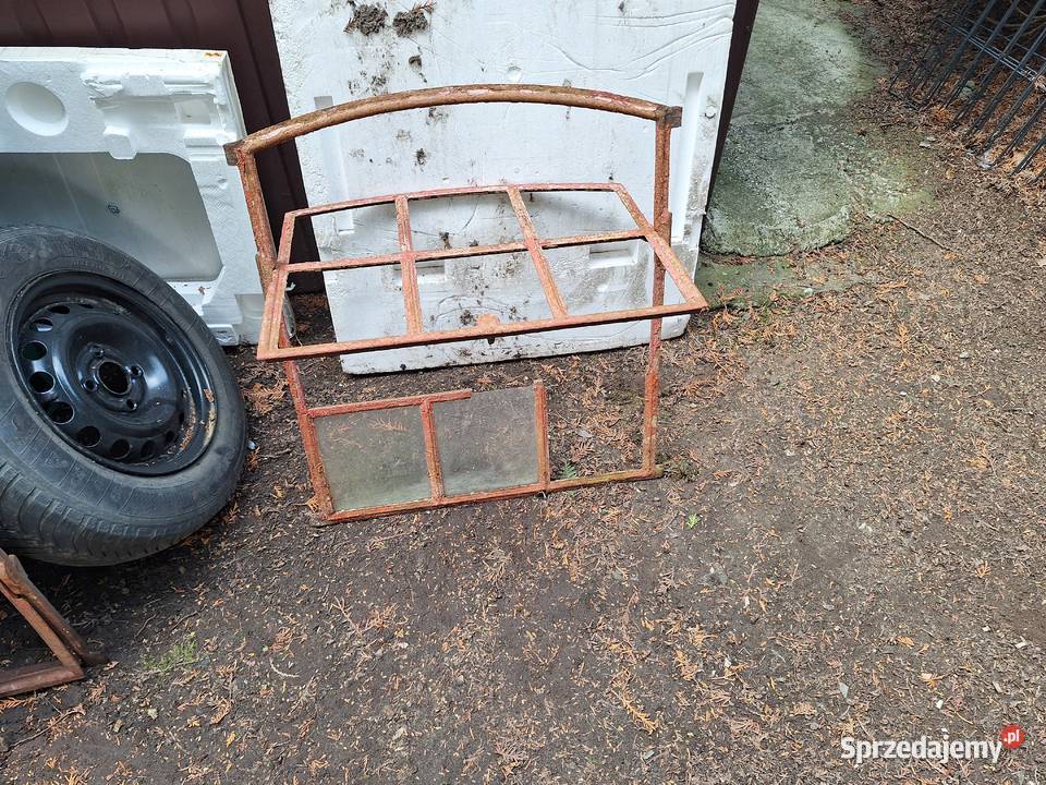 stare okno żeliwne góra uchylna Szczecinek sprzedam