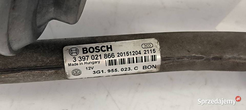 MECHANIZM WYCIERACZEK PRZÓD VOLKSWAGEN PASSAT B8 Lipno sprzedam