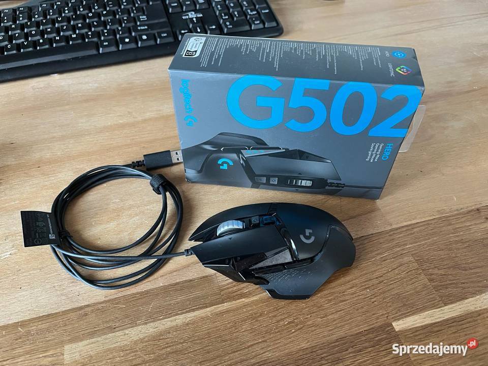 Mysz gamingowa Logitech G502 Hero NOWA Pozostałe Wrocław