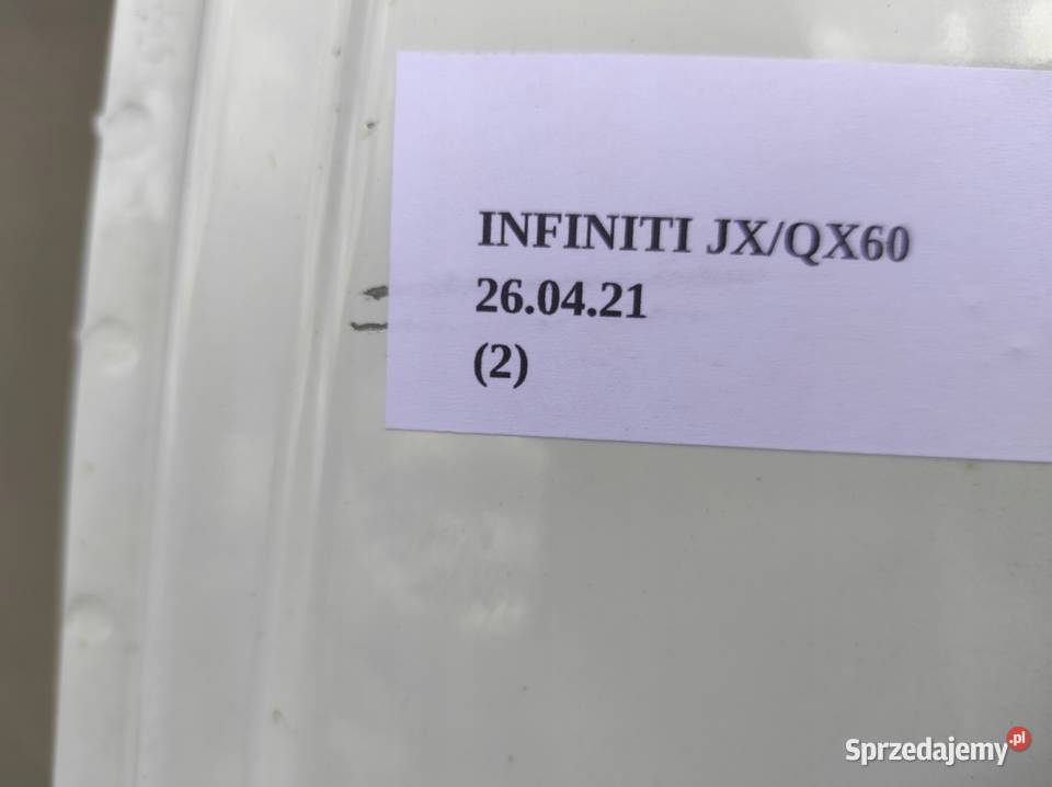 SŁUPEK ŚRODKOWY LEWY INFINITI QX60 JX Nowy Tomyśl