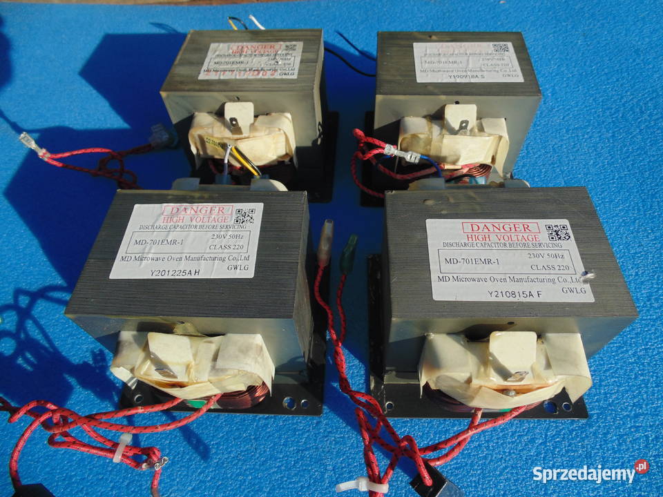 Transformator z mikrofalówki do zgrzewarki Warszawa sprzedam