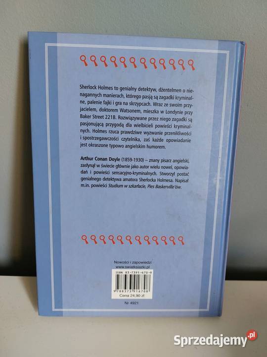 Przygody Sherlocka Holmesa Arthur Conan książka Poznań