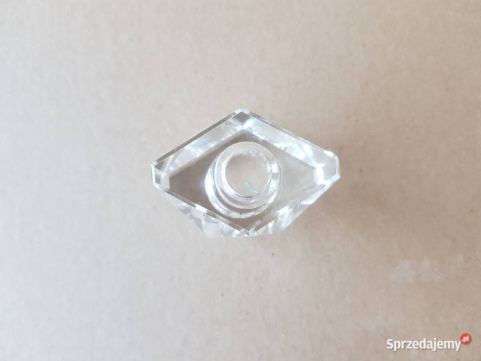 Klosz do lampy na G4 otwór 10mm przezroczysty Warszawa